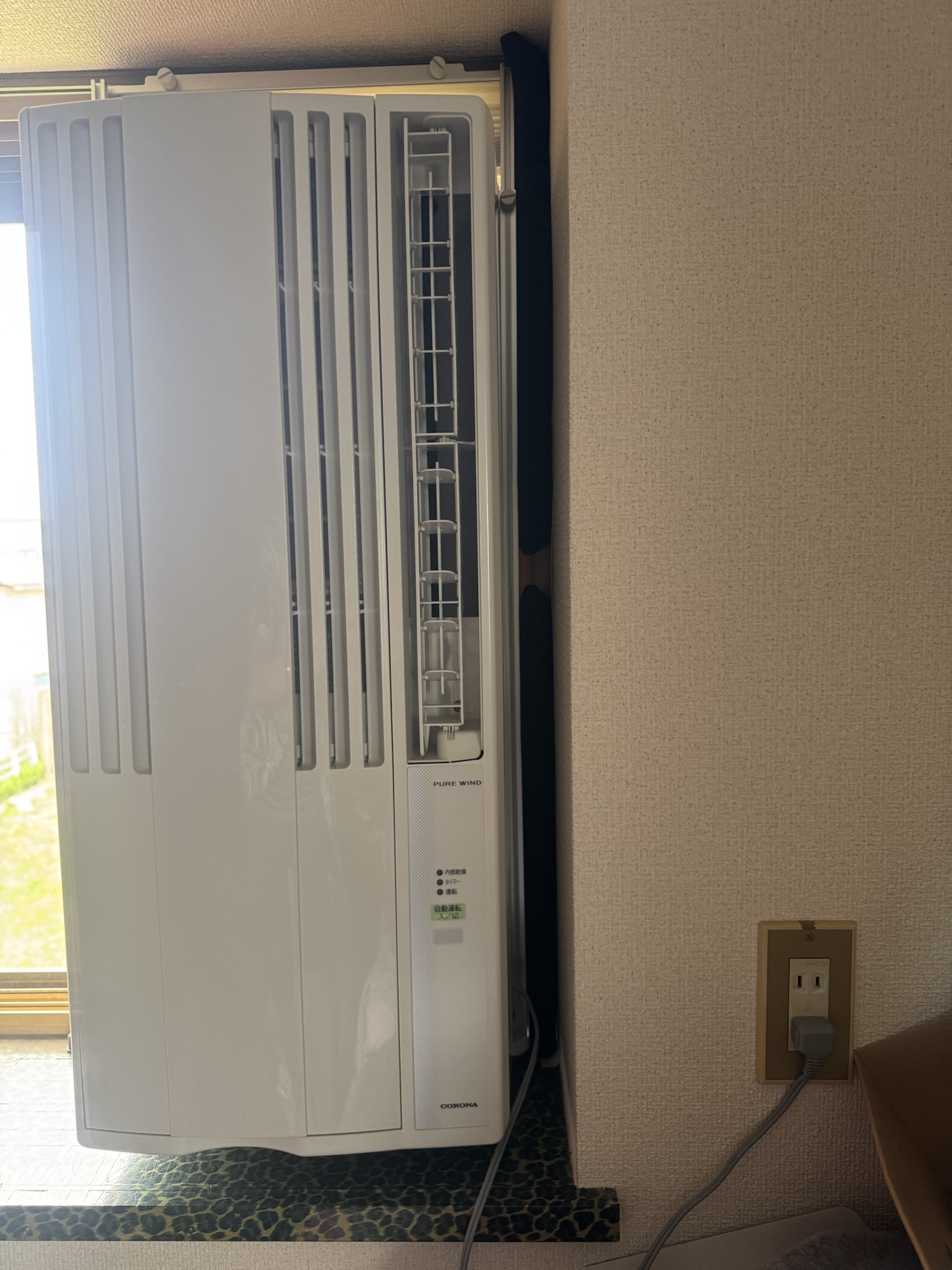 ウインドエアコンを付けてみた！